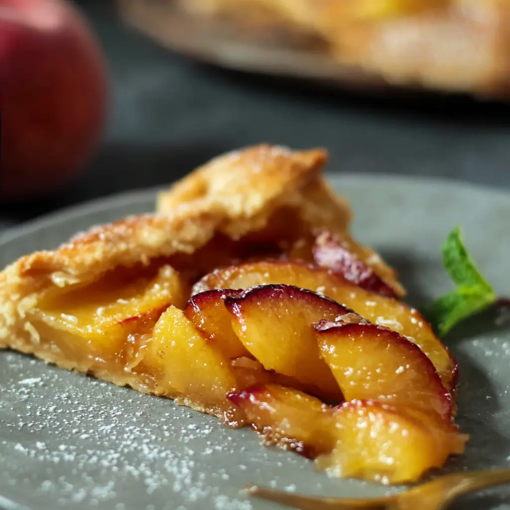 Peach Galette Recipe for Labor Day 2