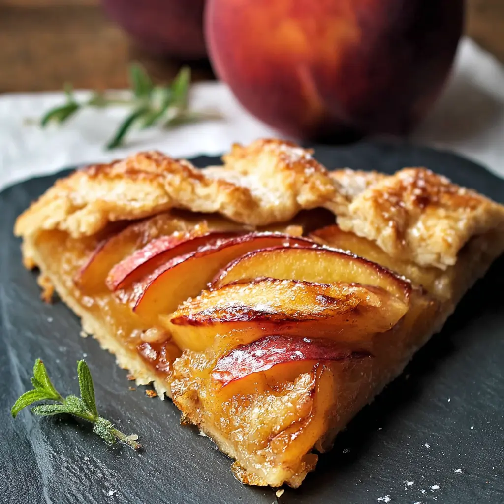 Peach Galette Recipe for Labor Day 3