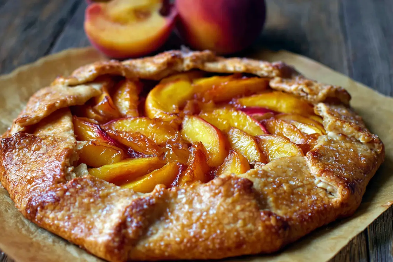 Peach Galette Recipe for Labor Day