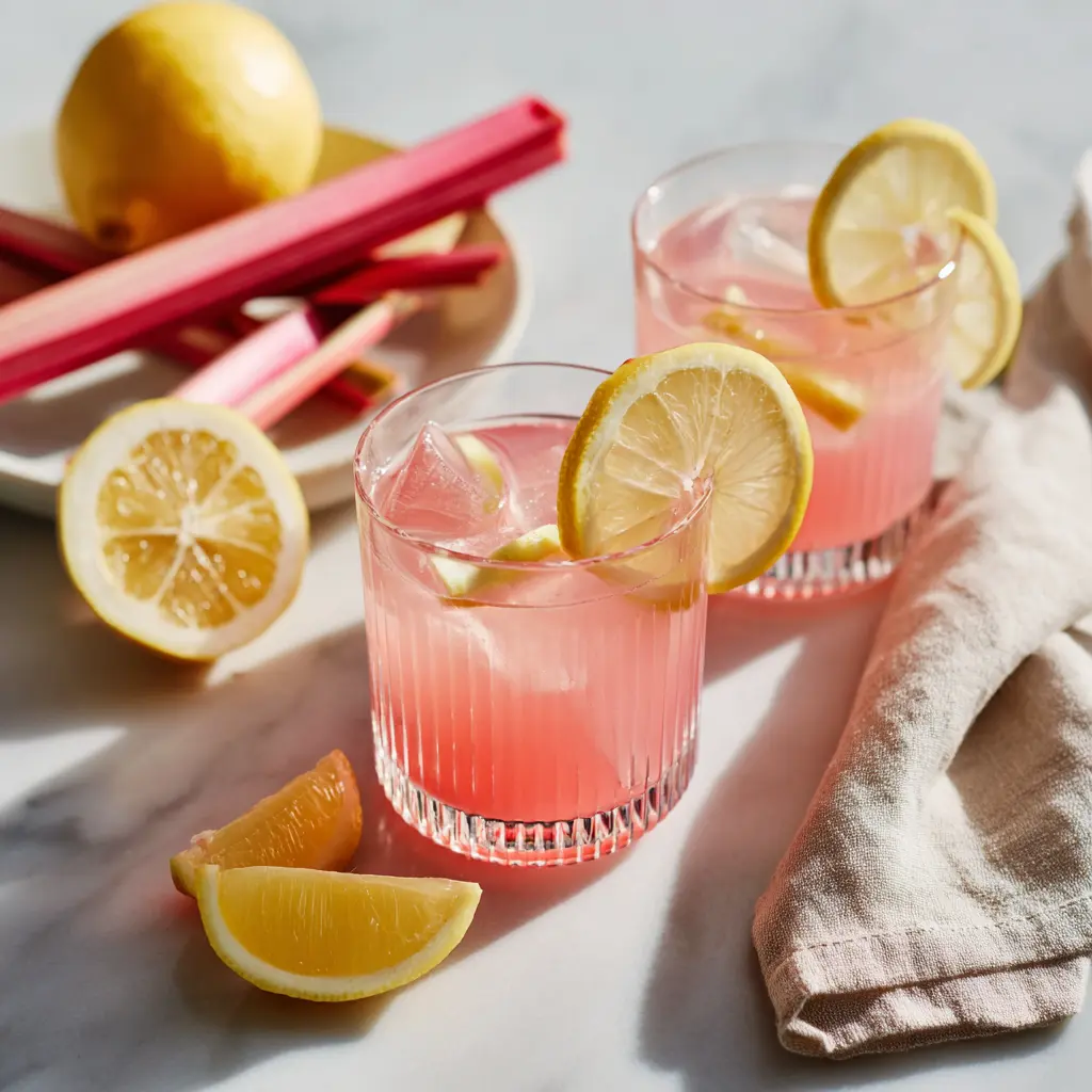 Incredible 3-Ingredient Rhubarb Lemonade: A Tart and Refreshing Summer Drink! 8 3 Ingredient Rhubarb Lemonade2