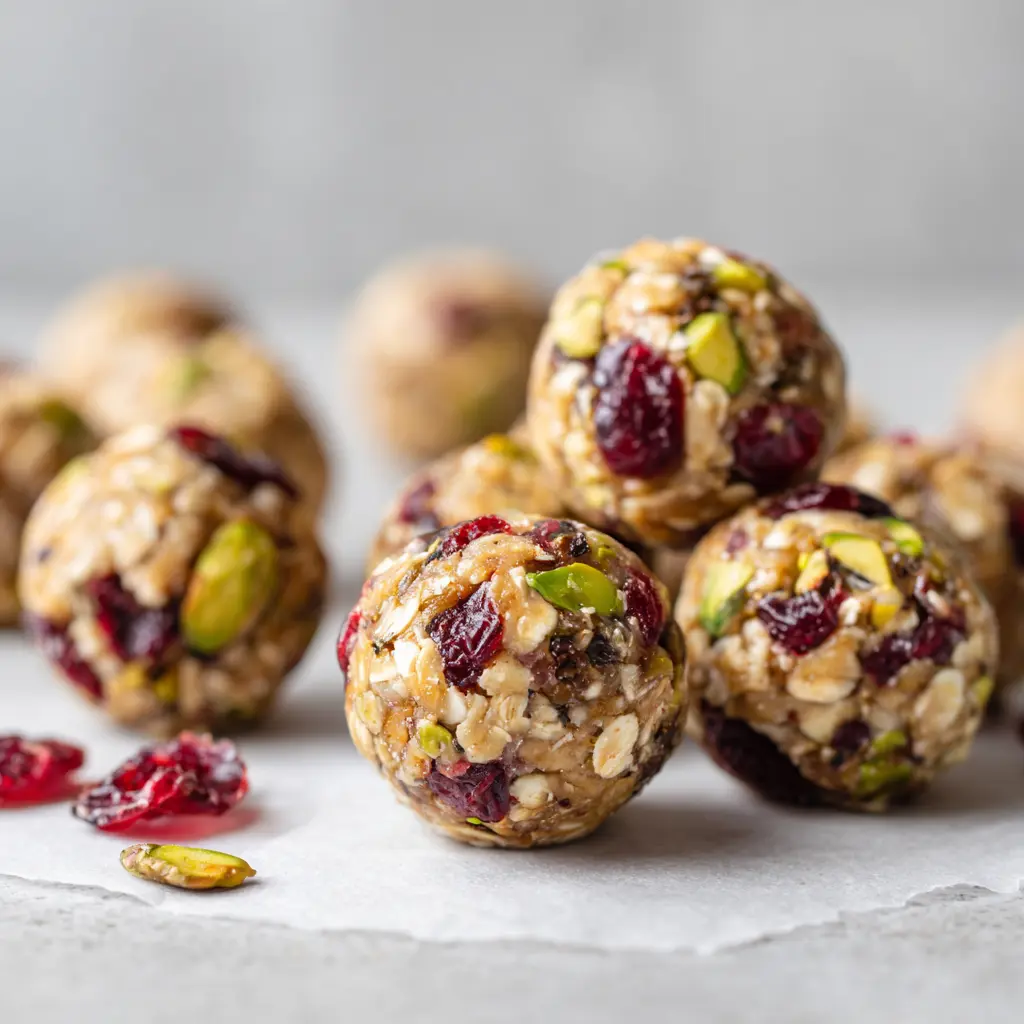 Cranberry Pistachio Energy Bites1