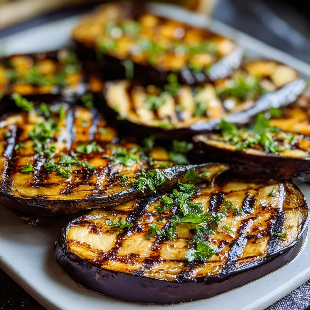 Fabulous Grilled Eggplant with Herbs 2