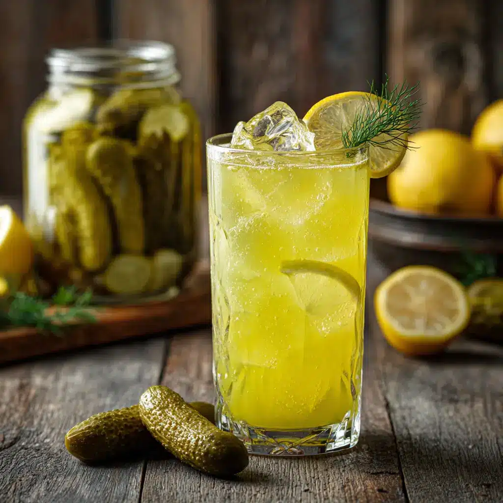 Fantastic Pickle Lemonade Recipe: A Refreshing Sweet & Salty Drink 8 Pickle Lemonade1