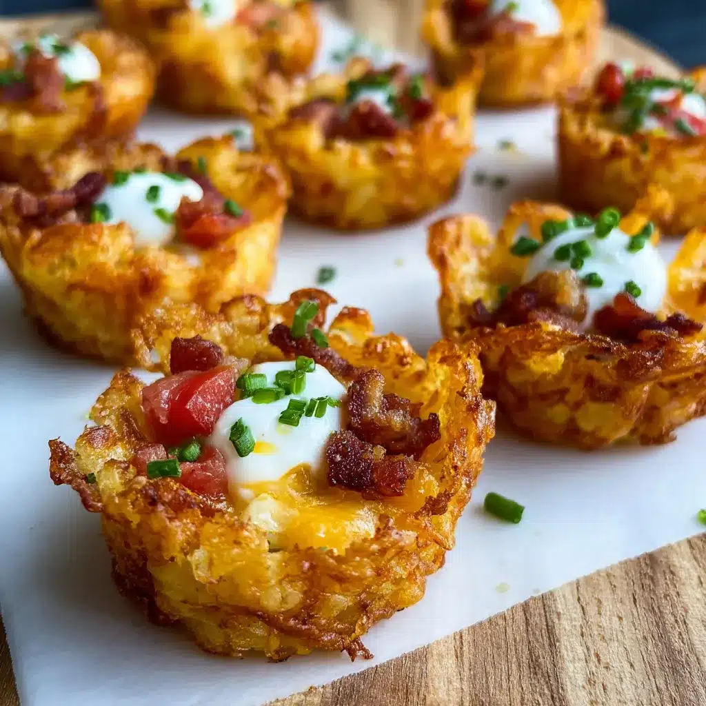 Incredible Tater Tot Appetizer Cups for Your Football Day Feast 13 Tater Tot Appetizer Cups 2