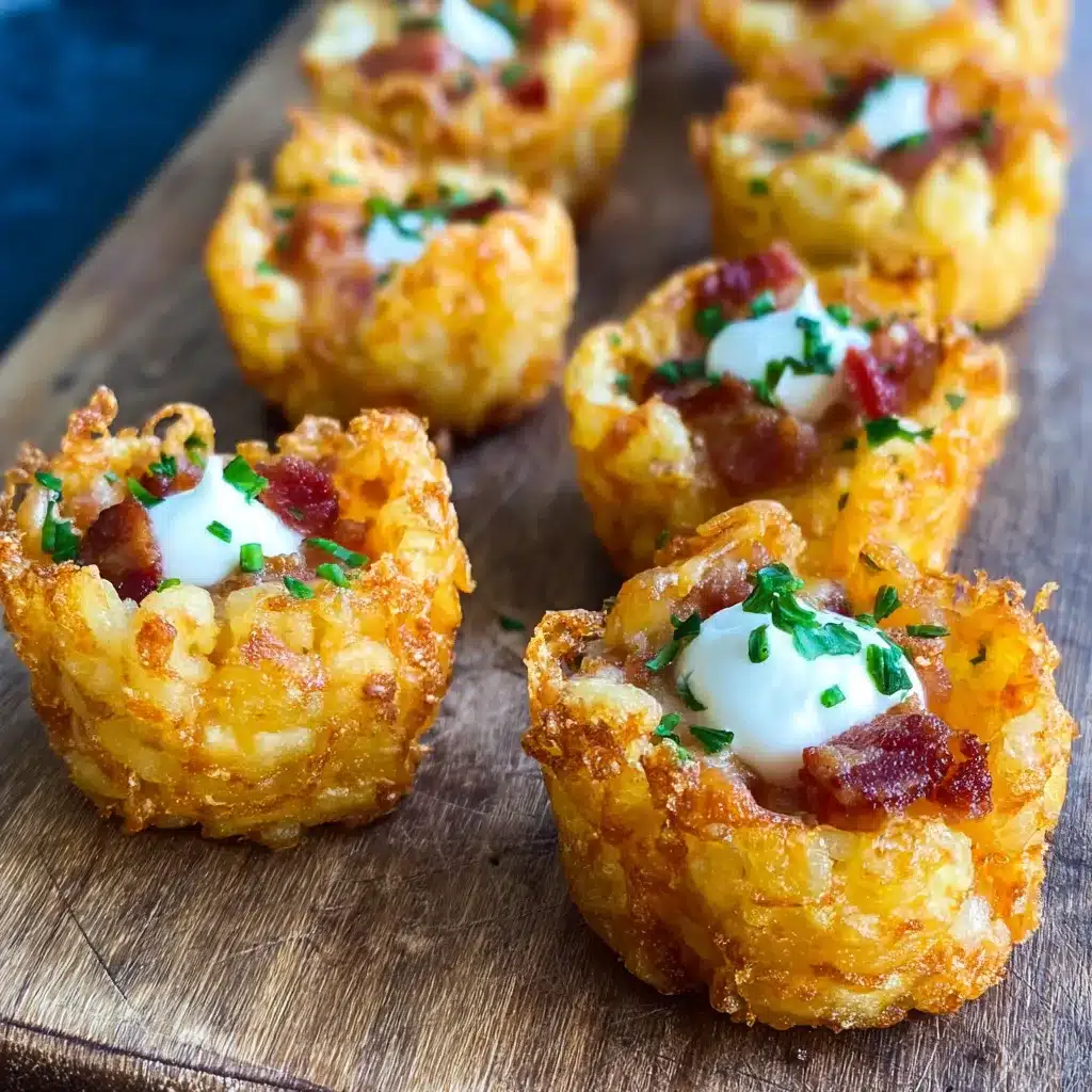 Incredible Tater Tot Appetizer Cups for Your Football Day Feast 14 Tater Tot Appetizer Cups 3
