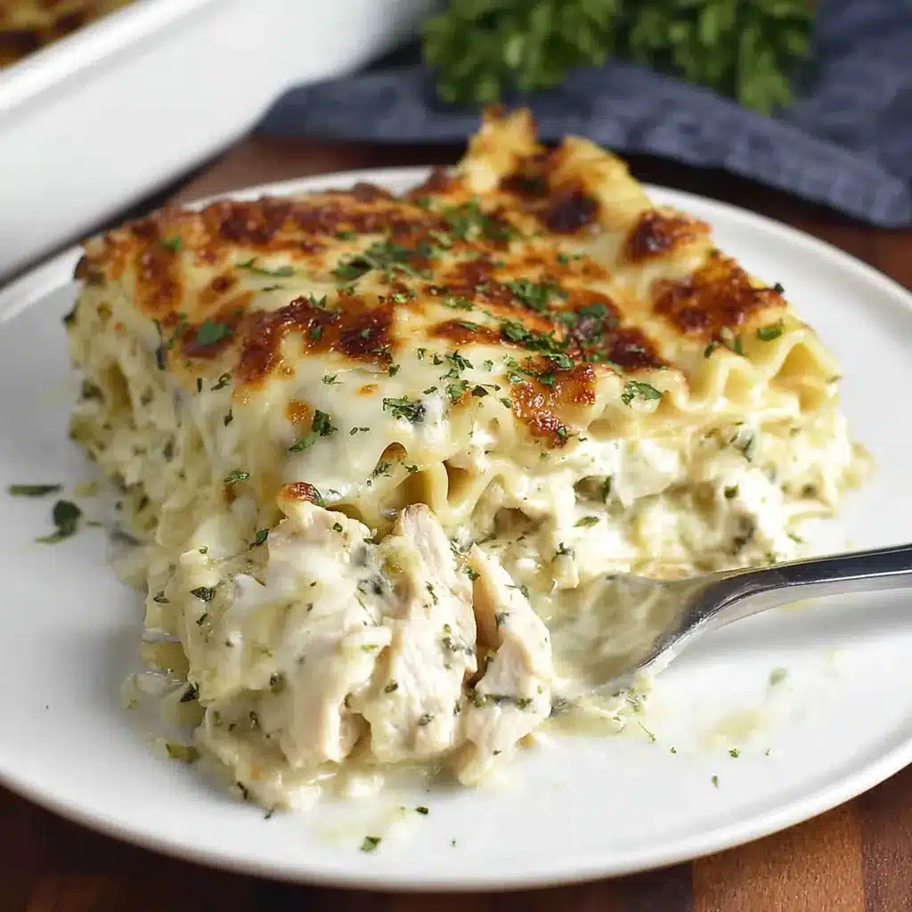 Amazing White Chicken Lasagna: A Creamy, Comforting Twist on Classic Lasagna 14 White Chicken Lasagna 2