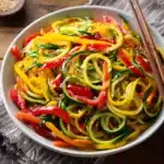 Zucchini Noodle Veggie Stir Fry