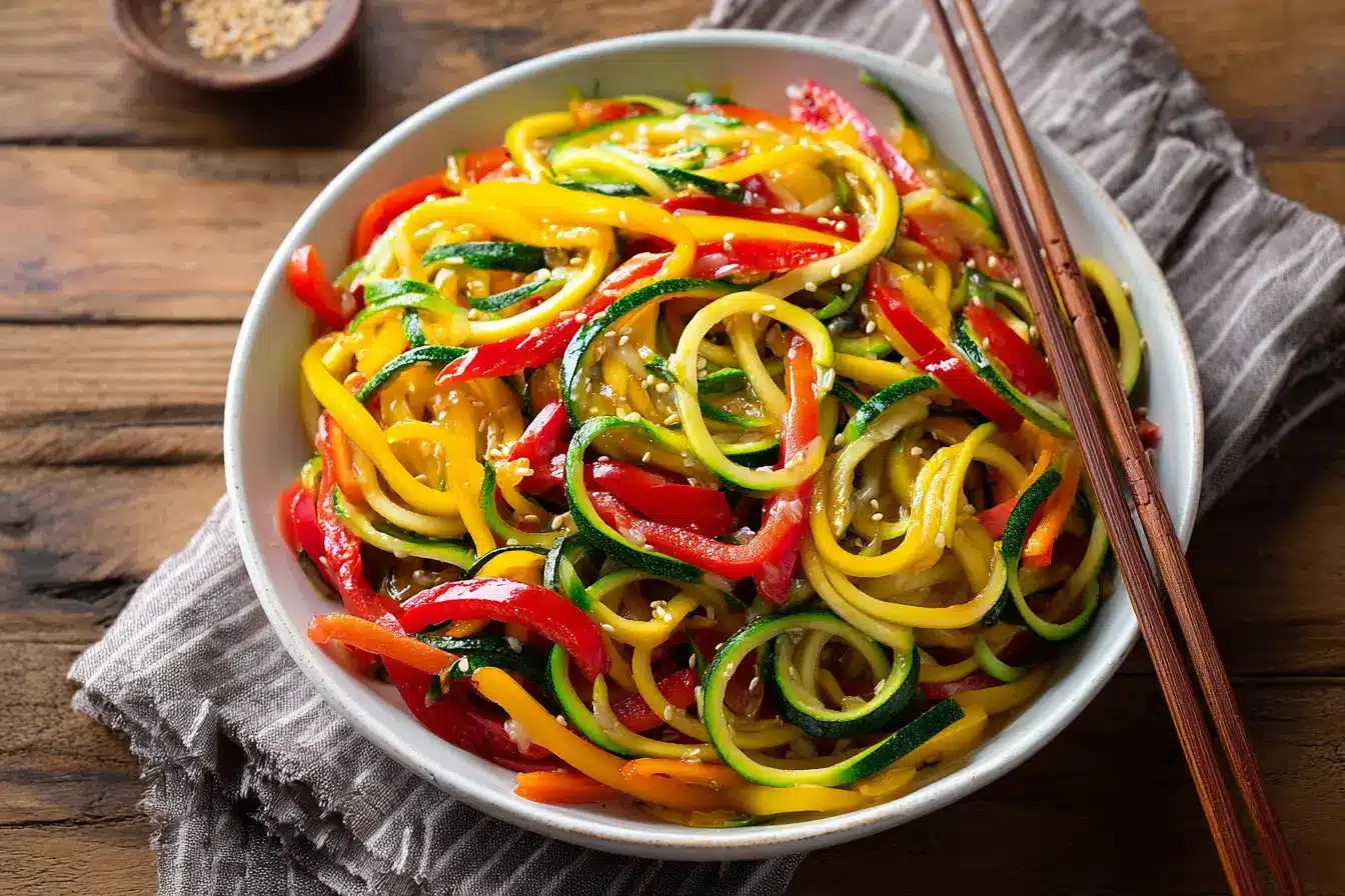 Amazing Zucchini Noodle Veggie Stir Fry You’ll Want Every We