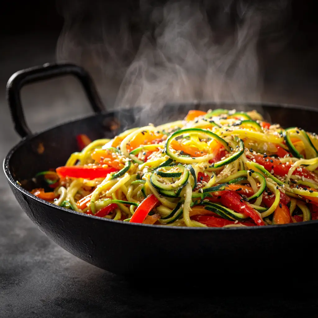 Zucchini Noodle Veggie Stir Fry2